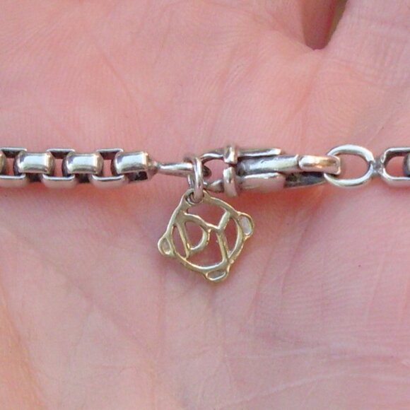 Current Item David Yurman 3.6 mm 18 inch Box Chain - DY 14K Tag - Gift Boxed - Picture 8 of 9